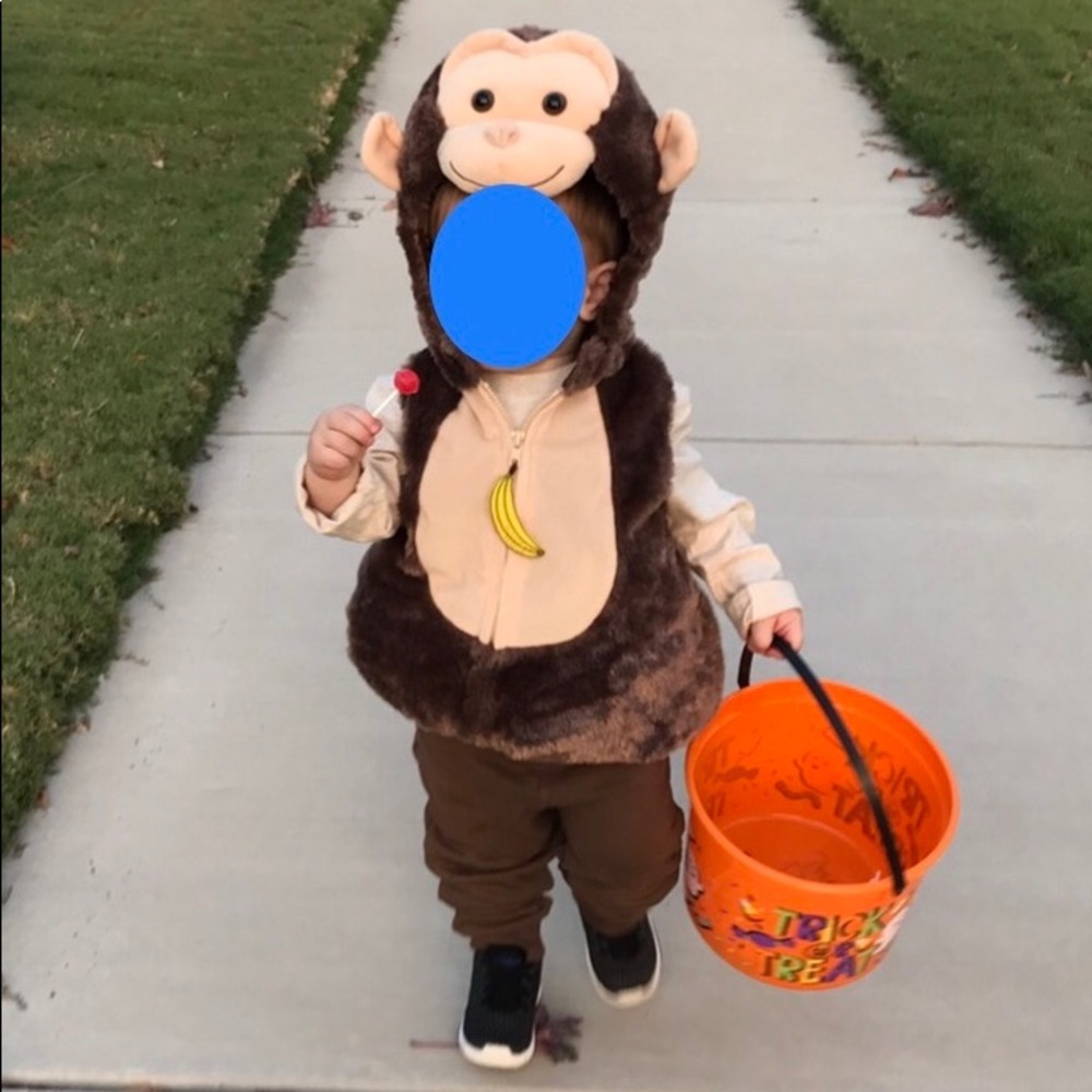 Kids monkey costume